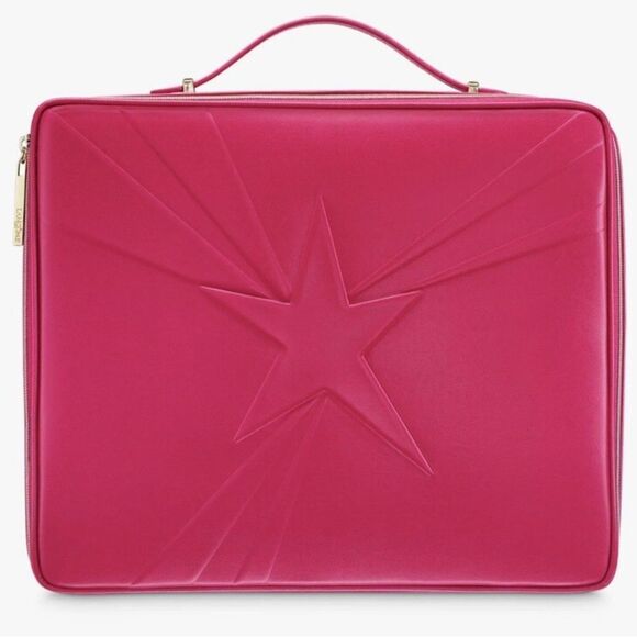 Lancome Paris Make up Case Cosmetic Bag Pink - Picture 1 of 8